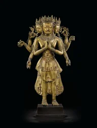 Ekadashalokeshvara-patsas