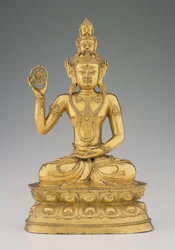 Vajrasattvadhatu Lokesvara (kullattu kupariseos)