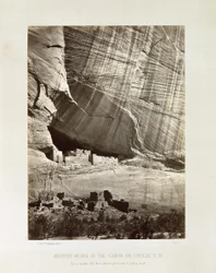 Muinaisia raunioita Cañon de Chellessä, N.M. (territorio)