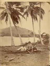 [Selfridgen retkikunnan miehistön jäsenet Dariénin kannaksella (Panama)]
