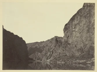 Black Cañon, Coloradojoki, Big Hornin leiristä alavirtaan katsottuna