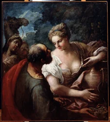 Rebekka kaivolla