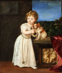 Clarissa Strozzi (1540-1581) kahden vuoden iässä
