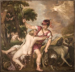 Venus ja Adonis, n. 1560.