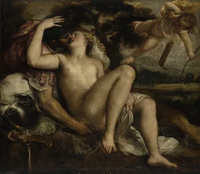 Mars, Venus ja Amor, noin 1530