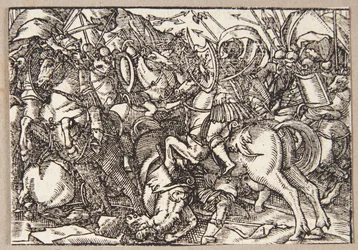 M. Decius johtaa roomalaisia ​​taistelussa latinalaisia ​​vastaan