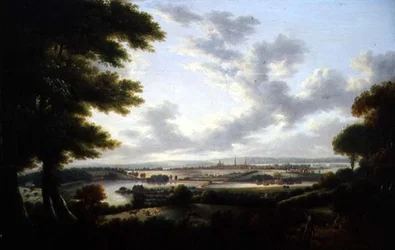 Southampton, Bitterne (öljy kankaalle)