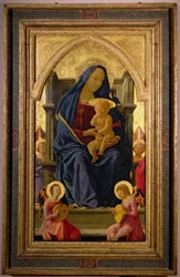 Virgin and Child, 1426 (tempera paneelissa) (katso yksityiskohdat 199298)