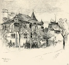Chateau Tyrolen, Tony Grubhofer, 1900.