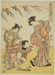 Viides kuukausi (Satsuki), sarjasta "Fashionable Twelve Seasons (Furyu juni kiko)"