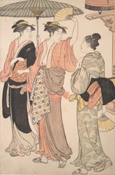 The Fifth Month, sarjasta Kaksitoista kuukautta Southern Pleasure District Minami j..., 1784.