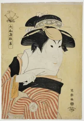 Yamatoya Tojaku (Näyttelijä Iwai Hanshiro IV Otomana, Ohinan tytär Inamuragasakista Kamakurassa)
