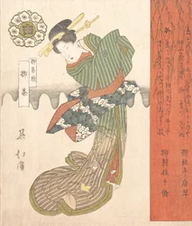Kurtisaanitanssi, 1800-luvun alku.