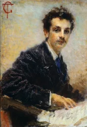 Muotokuva Benedetto Junckista, kirjoittanut Tranquillo Cremona