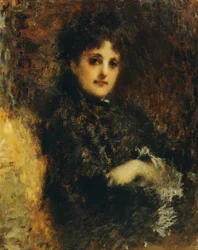 Emma Ivonin muotokuva, kirjoittanut Tranquillo Cremona