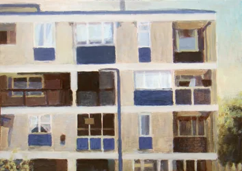 Paikka elää 16, 2011 (öljy vanerille)