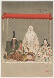 Ikaru Kazuki (värillinen puupalikkaprintti)