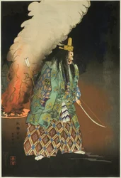 Ei draaman kohtaus: sarjasta "One Hundred No Dramas (Nogaku hyakuban)".
