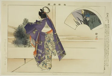 ja heikosti (Oraki Tsuta), sarjasta "Performance s of day c companions s (Yaraku Zue)"