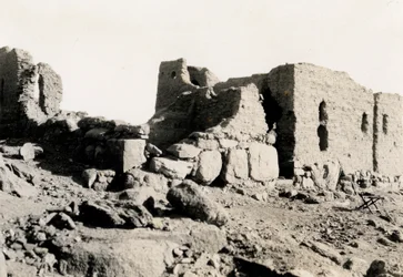 Rauniot Bigehin saarella, Egypti, valokuva: Ugo Monneret de Villard