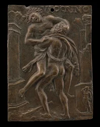 Hèrcules i Anteu, principis del segle XVI. finlandès
