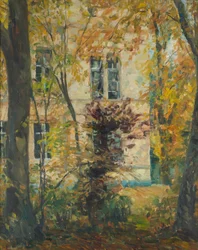 Talo puutarhalla