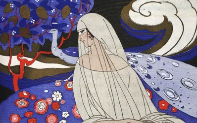 Song of Denderan (pochoor print)