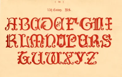 13. vuosisadalla. MS., 1862