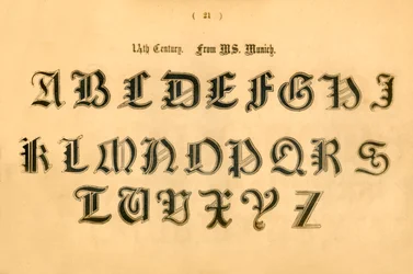 1300-luku. MS:stä. München, 1862