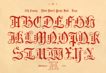 16. vuosisata. Albert Durersin rukouskirja. Suuri, 1862