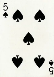 5 Spades Goodall & Son Ltd.:n pelikorttipakasta, 1940