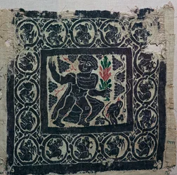 Koptilainen tekstiili Egyptistä, 3. vuosisadalta