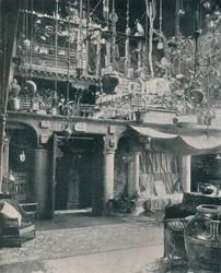Kulma Louis C. Tiffanyn studiossa, 1897