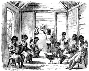 Dominikaaninen koulu, Santo Domingo, 1873
