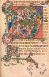 Sivu Egerton Bohunin psalteritunnilta, 1370, 1937