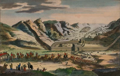Näkymä Kiinan muurista, 1782