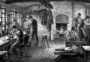 Leikkurikauppa, c1880