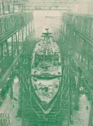 Kevytristeilijä rakenteilla, 1917 1919