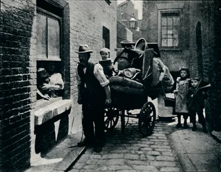 Muutto Slumopoliksessa, Lontoossa, 1901 1901