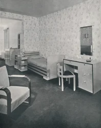 Taimitarha, joka on suunniteltu Frankl Galleries, Inc:lle, 1933