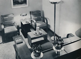 Osio olohuoneesta, 1936