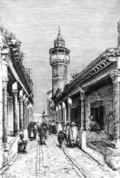 Katu Sukin alueella Tunisiassa, Tunisiassa, 1895