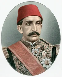 Abdul Hamid II 1842-1918, viimeinen Turkin sulttaani, c1880