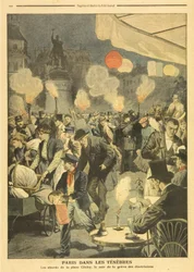 Absintti kynttilänvalossa