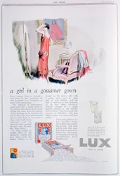 Lux-saippuan mainos, 1925