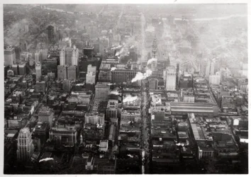 Ilmakuva Philadelphiasta, Pennsylvania, USA, Zeppelinistä, 1928 1933