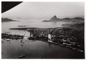 Ilmakuva Rio de Janeirosta, Brasiliasta, Zeppelinistä, 1930 1933