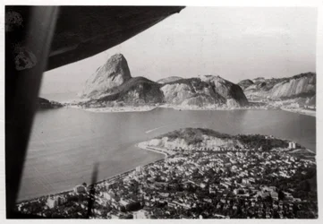 Ilmakuva Rio de Janeirosta, Brasiliasta, Zeppelinistä, 1930 1933