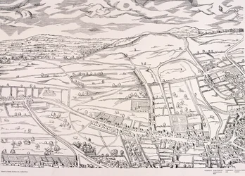 "Agas" Lontoon kartta, c1561