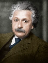 Albert Einstein, saksalais-sveitsiläinen amerikkalainen matemaatikko ja fyysikko.